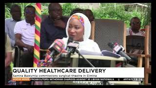 Samira Bawumia commissions surgical theatre in Elmina  - Adom TV Evening News (16-08-24)