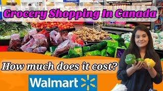 Grocery prices in Canada| Walmart grocery haul| @Canadaholic