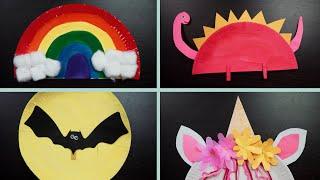 10 Easy Paper Plates DIY | Kids Craft Ideas