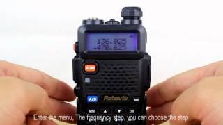 A7105A RETEVIS RT-5R Two-way radio walkie talkies