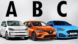 Auto Alphabet: European Car Segments Explained