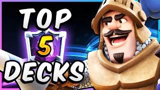 TOP 5 DECKS from the BEST PLAYERS IN THE WORLD!  — Clash Royale (December 2024)