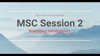 MSC Session 2 - Practicing Mindfulness with Chris Germer (2 of 8)