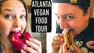 Vegan Food Tour of Atlanta Georgia | Revolution Donuts | Herban Vegan Kitchen | Cinnaholic Bar Taco