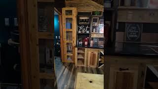 16x24 shed finished out into a tiny home. #tinyhouse #foryou #home #homedesign #fyp #offgrid #design
