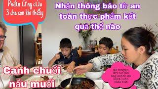 Canh chuối nấu muối ăn kèm thịt khét/nhận tin từ an toàn thực phẩm kết quả kiểm tra ra sao/nhà hàng