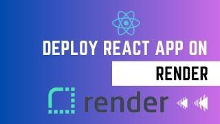 Deploying React App on Render Hosting Platform | Step-by-Step Tutorial