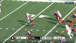 66-yard run! Jerome Ford's speed burst burns Bengals on first drive