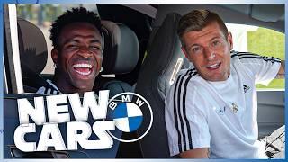 Vini Jr., Bellingham & Real Madrid receive new BMW cars!