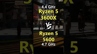Ryzen 5 3600x vs Ryzen 5 5600 OC Test in Games