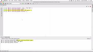 31. The print function's ending newline ( end ) - Learn Python