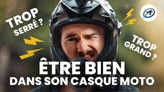 Être bien dans son casque - critères, bonne taille, maintien et confort