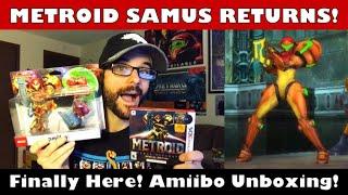 Metroid Samus Returns is finally HERE! (Plus: Amiibo Unboxing!)