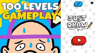 Just Draw LEVEL 1-100 Walkthrough Gameplay