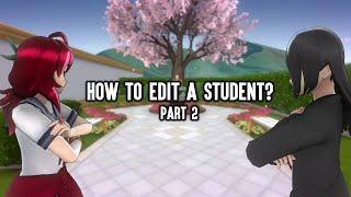 How to edit a student in Yandere Simulator with Posemod? I Part 2