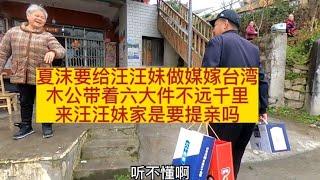 夏沫要给汪汪妹做媒嫁台湾，木公带着六大件来汪汪妹家想干嘛？【汪汪妹流浪记】