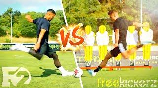 F2 VS FREEKICKERZ | EPIC FREE KICK CHALLENGE! ️