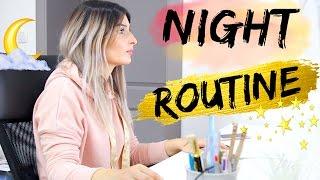 NIGHT ROUTINE AVANT UN DEPART  - Routine du soir