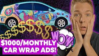 Car Wrap Advertising Income Is Way More Than You’d Expect...