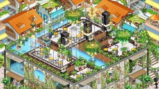 I Love Coffee Game 아이러브커피 - Planterior Greenhouse Cafe - (how to design).