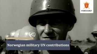 Norwegian military UN contributions