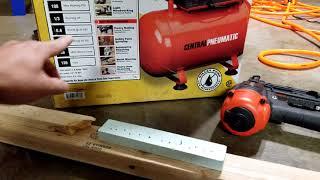 Central Pneumatic 3-Gallon Air Compressor (Harbor Freight Brand) - Full Review