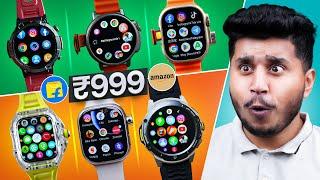 Top 10 Best Smartwatches Starting From ₹1000️|| Big Diwali Sale on Amazon and Flipkart||