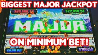 I Won the BIGGEST High Limit Major Jackpot...On MINIMUM BET!