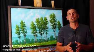 FREE FULL PAINTING LESSON TUTORIAL with Tim Gagnon