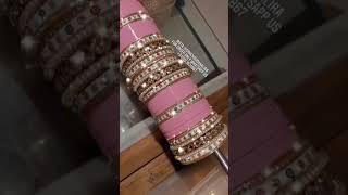 latest pink bridal chura punjabi traditional chuda wedding chooda waaliyan