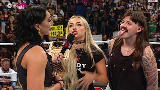 WWE Liv Morgan, Dominik Mysterio & Rhea Ripley Segment 9/23/24