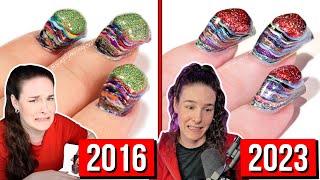 100 Layers of Nail Polish 7 Years Later (I went back to #polishmountain)