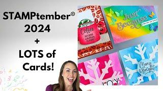 4 Unique Cards with Simon Says Stamp STAMPtember 2024 Release #cardmakingandpapercraft