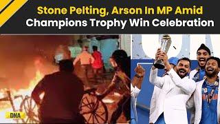 IND Vs NZ: Champions Trophy Celebrations Saw Clashes In Madhya Pradesh's Mhow, Stone Pelted On Fans