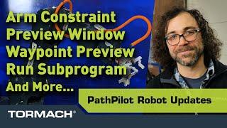 PathPilot Updates for the Tormach ZA6 Industrial Robot