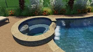 Rusdal Pool Design by Backyard Amenities