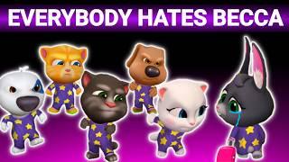 EVERYBODY HATES BECCA  | AMONG US | MY TALKING TOM FRIENDS