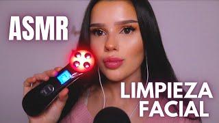 LED LIGHT SKIN TREATMENT | ASMR ROLEPLAY [IN SPANISH]  