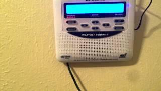 NOAA Weather Alert Radio - Station KEC55 - Tornado Warning Apr 24 6:28 PM