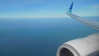 Garuda Indonesia GA211 (Boeing 737-800) Pre-Landing Announcement