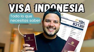 COMO SACAR LA VISA DE INDONESIA | EVOA Indonesia