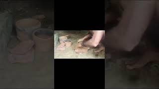 Brick mold and clay pots |pre technology.