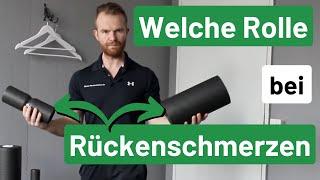 Faszienrolle Rückenschmerzen - Welche Faszienrolle hilft am EFFEKTIVSTEN bei Rückenschmerzen?