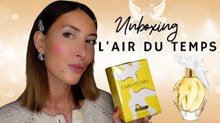 Nina Ricci L'Air du Temps: PERFUME REVIEW + UNBOXING - iconic French perfume