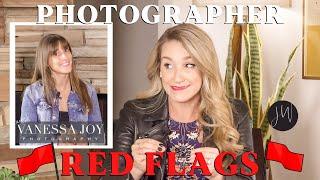  Photographer RED FLAGS  with @VanessaJoy