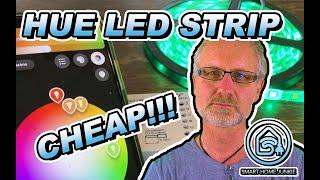 How to create a Philips / Signify Zigbee smart Hue Led strip FOR LESS THAN HALF THE MONEY!