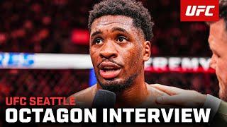 Mansur Abdul-Malik Octagon Interview | UFC Seattle