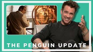 COLIN FARRELL shares a THE PENGUIN update on "INCREDIBLY VIOLENT" first season | Interview