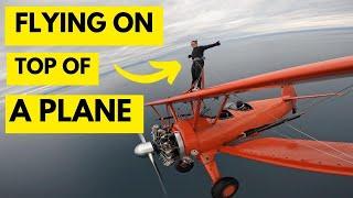 FACING MY BIGGEST FEAR | WING WALKING ON AN AIRPLANE ️