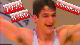 Pyrros Dimas' 5 WR! | Men 83KG | 1995 | European Weightlifting Championships | Warsaw (POL)